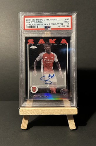 Bukayo Saka 2024 Topps Chrome /10