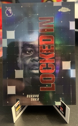 Bukayo Saka 2025 Topps Chrome