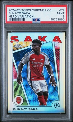 Bukayo Saka 2024 Topps Chrome