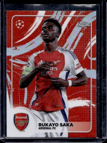 Bukayo Saka 2024 Topps Chrome