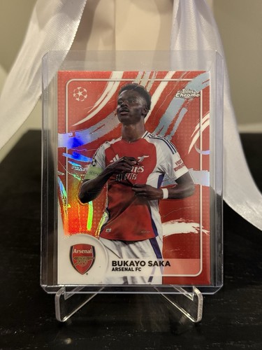 Bukayo Saka 2024 Topps Chrome