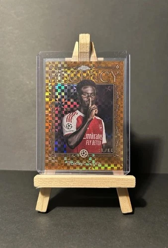 Bukayo Saka 2025 Topps Chrome /25