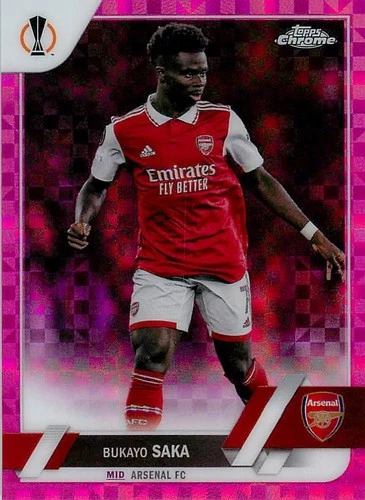 Bukayo Saka 2023 Topps Chrome /250