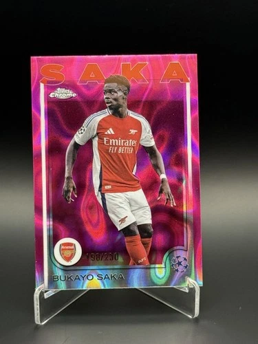 Bukayo Saka 2024 Topps Chrome /250