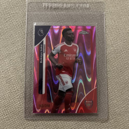 Bukayo Saka 2026 Topps Chrome /250