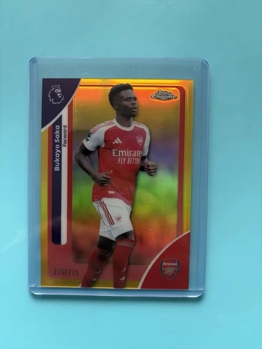 Bukayo Saka 2025 Topps Chrome /275