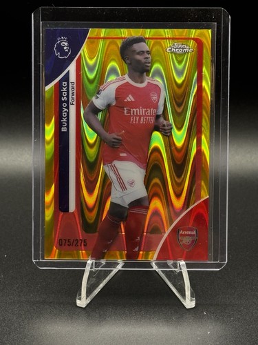 Bukayo Saka 2025 Topps Chrome /275