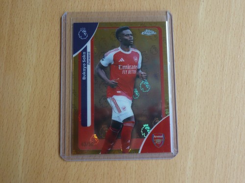 Bukayo Saka 2025 Topps Chrome /50