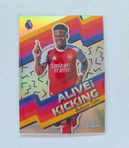 Bukayo Saka 2025 Topps Chrome