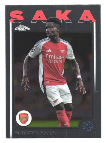 Bukayo Saka 2024 Topps Chrome