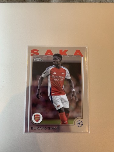 Bukayo Saka 2024 Topps Chrome