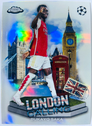 Bukayo Saka 2023 Topps Chrome #LC-14