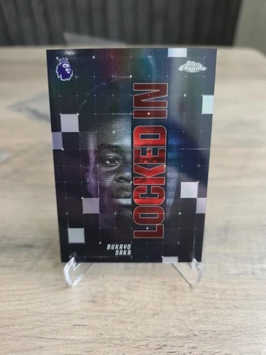 Bukayo Saka 2026 Topps Chrome Premier League
