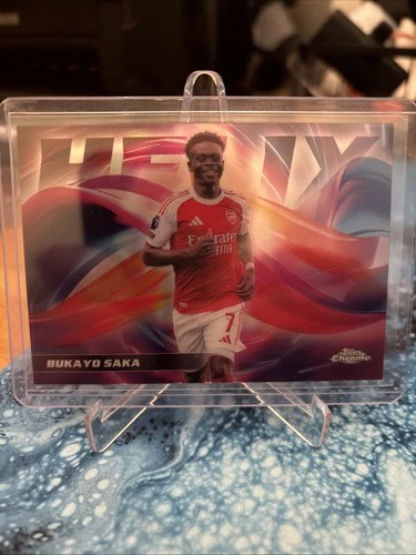 Bukayo Saka 2026 Topps Chrome Premier League