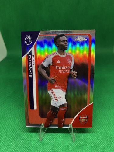 Bukayo Saka 2026 Topps Chrome Refractor