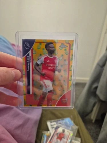 Bukayo Saka 2025 Topps Chrome Refractor #13