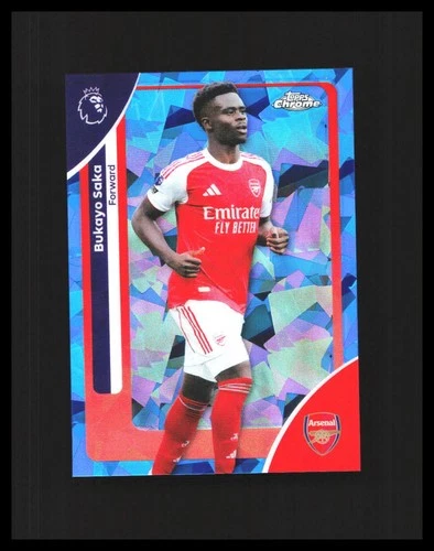 Bukayo Saka 2026 Topps Chrome Sapphire