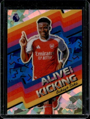 Bukayo Saka 2026 Topps Chrome Sapphire