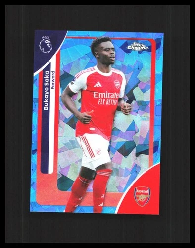Bukayo Saka 2026 Topps Chrome Sapphire