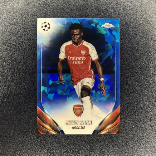 Bukayo Saka 2023 Topps Chrome Sapphire