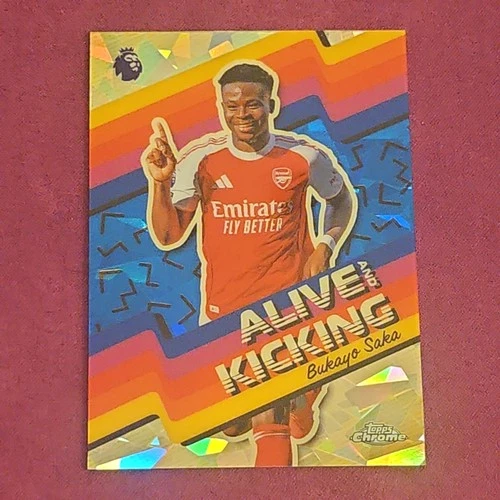 Bukayo Saka 2026 Topps Chrome Sapphire Edition