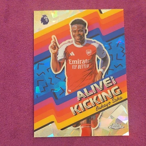 Bukayo Saka 2026 Topps Chrome Sapphire Edition Sapphire
