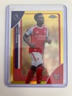 Bukayo Saka 2025 Topps Chrome Yellow /275