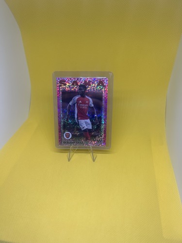 Bukayo Saka 2024 Topps Competiciones de Clubes UEFA Rosa /125