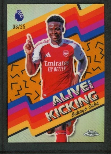 Bukayo Saka 2026 Topps Cromo Premier League 08/25