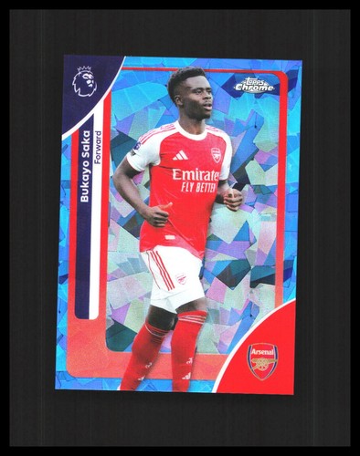 Bukayo Saka 2026 Topps Cromo Zafiro Sapphire
