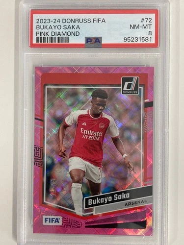 Bukayo Saka 2023 Panini Donruss 21/25