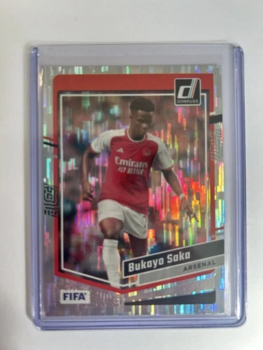 Bukayo Saka 2023 Panini Donruss Silver