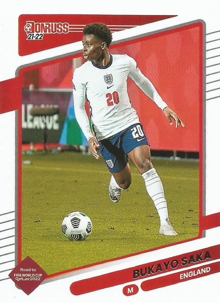 Bukayo Saka 2021 Panini Donruss Soccer 15