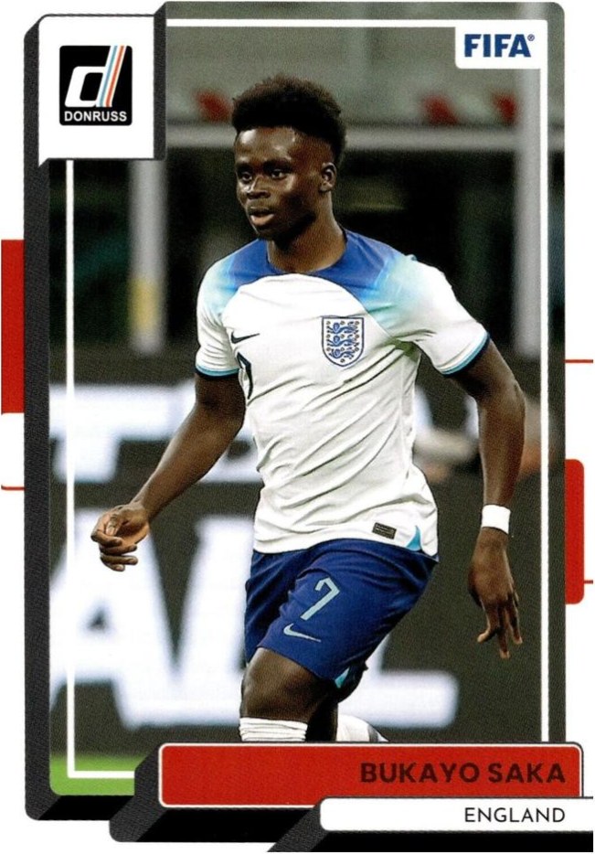 Bukayo Saka 2022 Panini Donruss Soccer 26