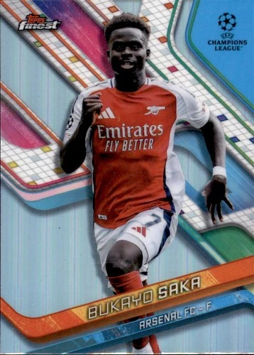 Bukayo Saka 2024 Topps Finest