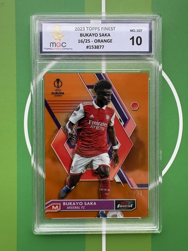 Bukayo Saka 2023 Topps Finest 16/25