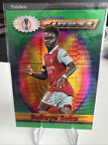 Bukayo Saka 2023 Topps Finest /35