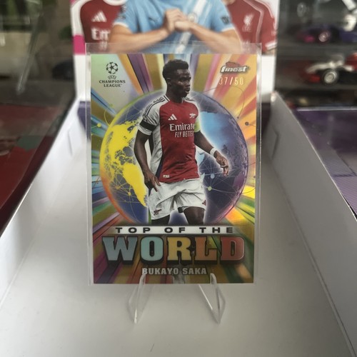 Bukayo Saka 2024 Topps Finest /50
