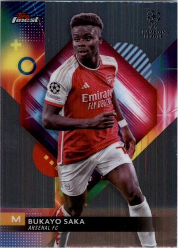Bukayo Saka 2023 Topps Finest