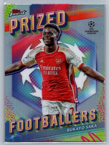 Bukayo Saka 2023 Topps Finest