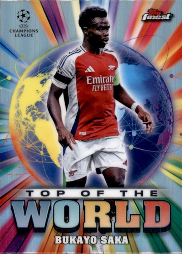 Bukayo Saka 2024 Topps Finest