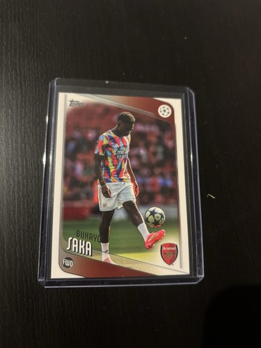 Bukayo Saka 2025 Topps Flagship
