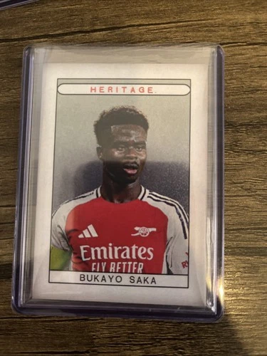 Bukayo Saka 2024 Futera Arsenal Unique 2024-25 /9