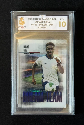 Bukayo Saka 2025 Panini Futera Fans Select 06/08