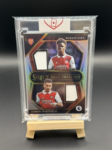 Bukayo Saka / Gabriel Martinelli 2022 Panini Select