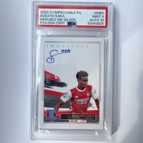 Bukayo Saka 2020 Panini Impeccable /99