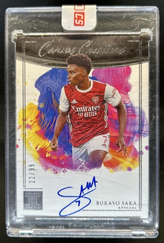 Bukayo Saka 2021 Panini Impeccable /99