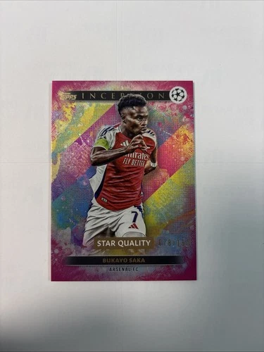 Bukayo Saka 2024 Topps Inception /125
