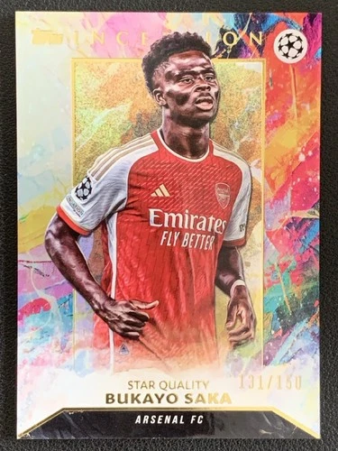 Bukayo Saka 2023 Topps Inception /150