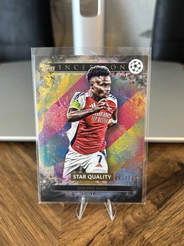 Bukayo Saka 2024 Topps Inception /199